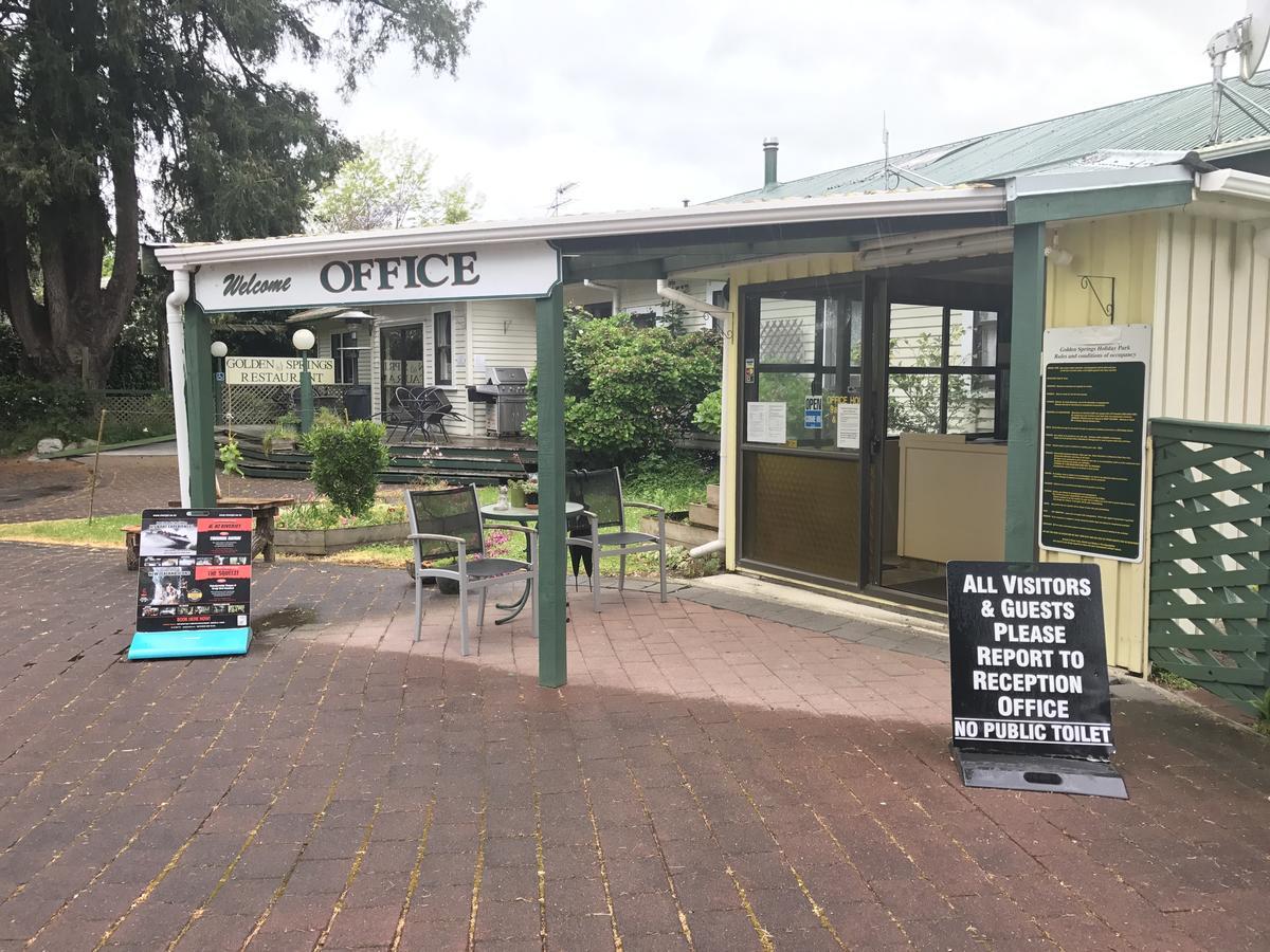 Golden Springs Motel, Holiday Park 罗托鲁阿 外观 照片